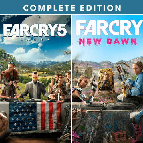 Игра Far Cry 5 + Far Cry New Dawn Deluxe Edition Bundle Xbox One, Xbox Series S, Xbox Series X цифровой ключ, Русский язык