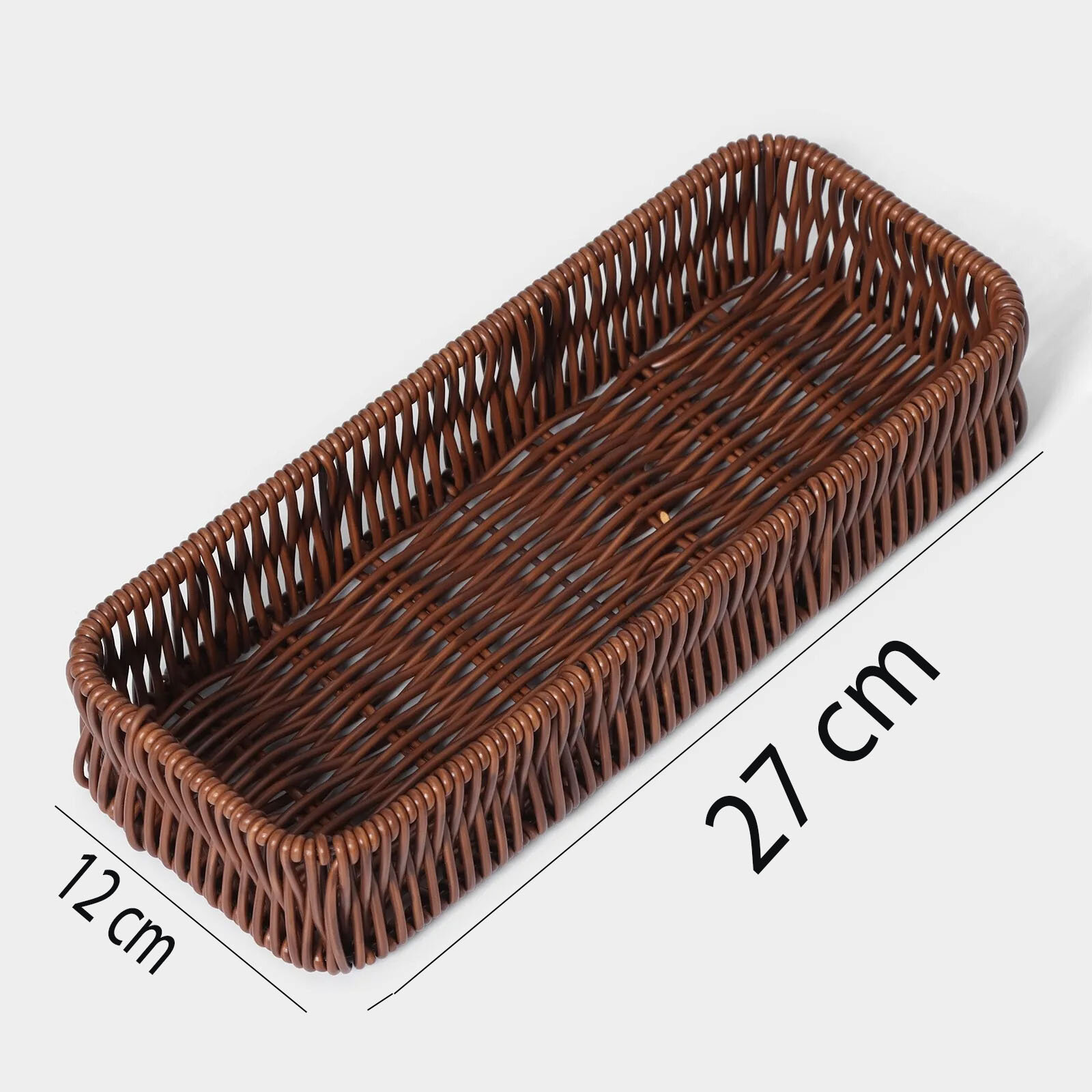 фото Плетеная корзина для фруктов и хлеба