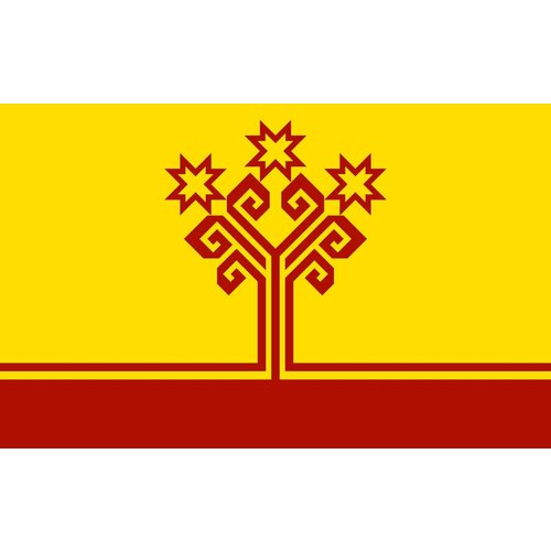 Флаг Чувашской Республики, Размер: 75х50 см.
