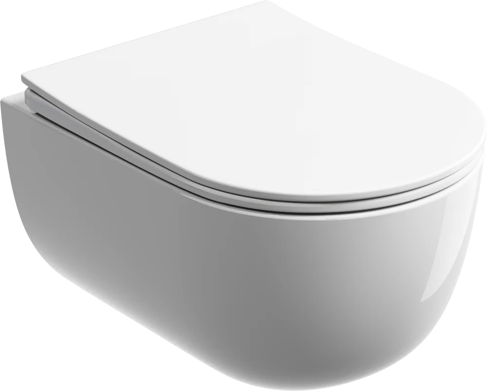 фото Унитаз подвесной Ceramica Nova Modena Rimless CN6063, белый