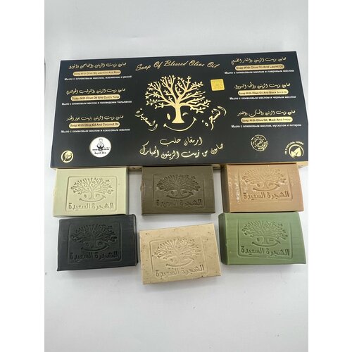 Мыло твердое в наборе из 6 штук 