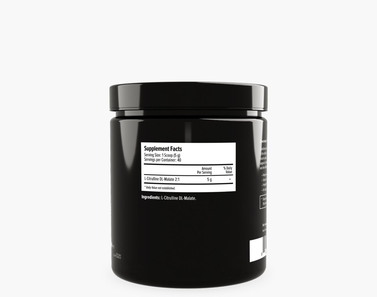 Аминокислота для повышения выносливости и восстановления 100% Golden L-Citrulline Malate 200 гр (Maxler) — фото 1