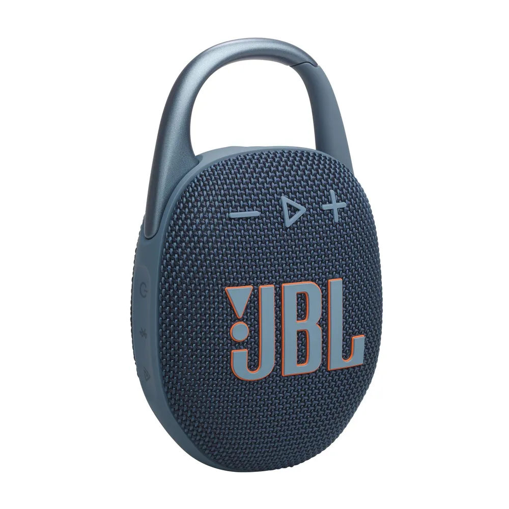 Портативная колонка JBL Clip 5 синий, (JBLCLIP5BLU), Bluetooth