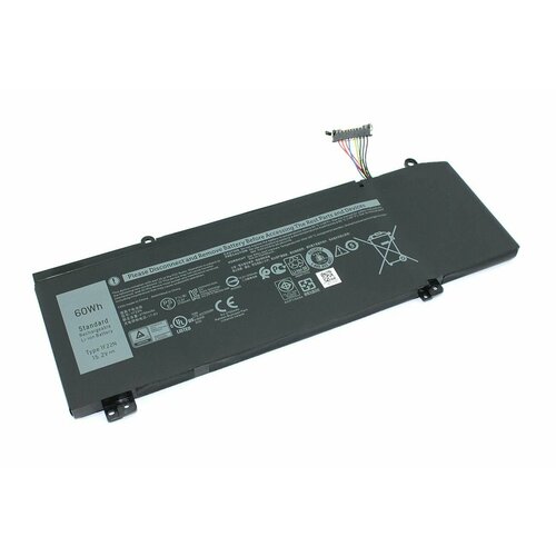 Аккумулятор 1F22N для Dell G5 5590 G7 7790 Alienware M15 M17 60Wh 152V 4440₽