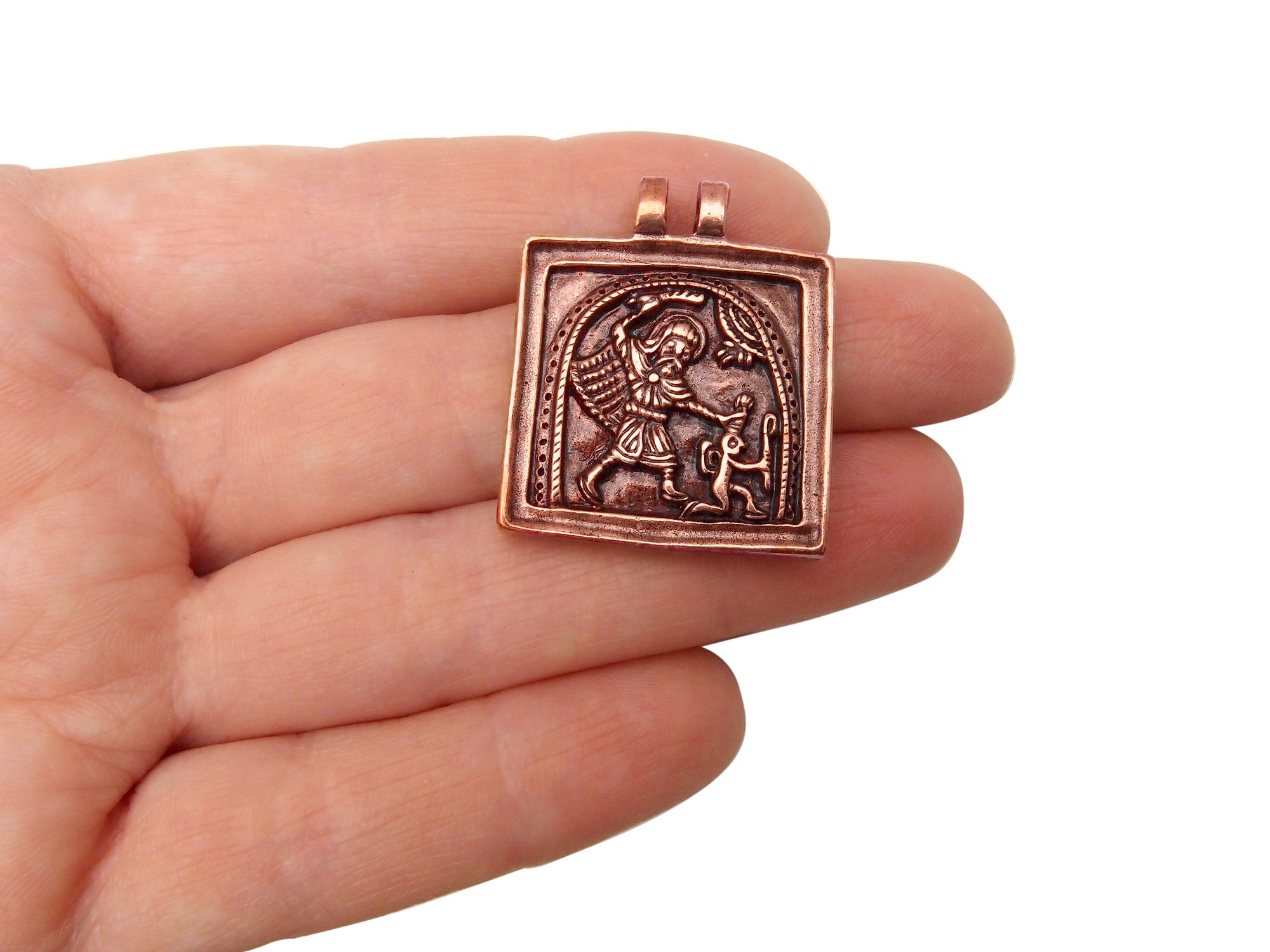 Подвеска Мастерская Алешиных, красный — фото 1