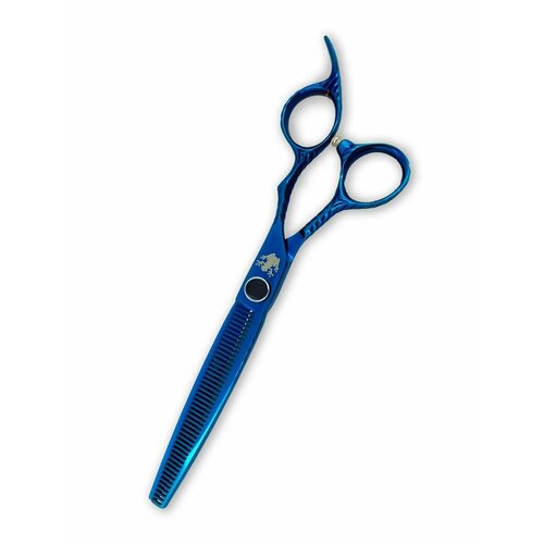 Ножницы для груминга профессиональные филировочные Dimi ST4-7046Blue