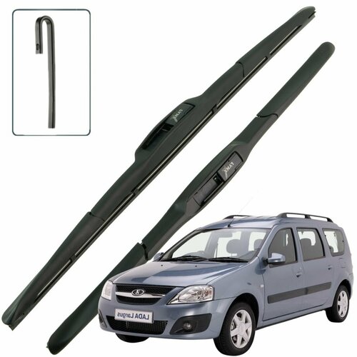 Дворники LADA Largus F90 / Лада Ларгус фургон 2012 2013 2014 2015 2016 ...