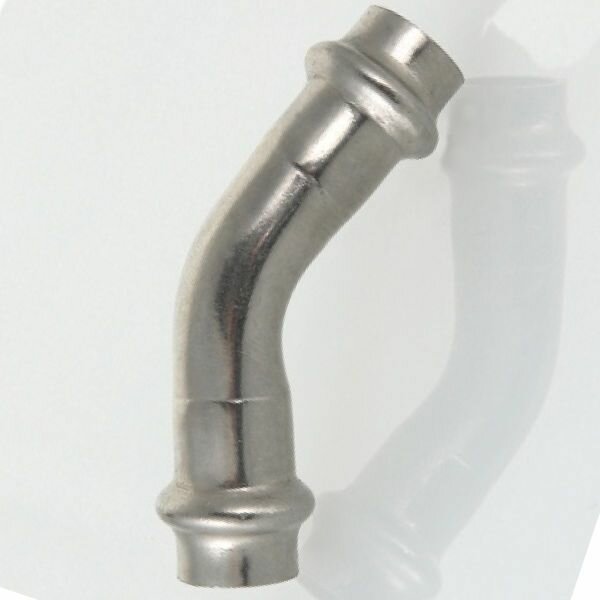 ROMMER Угольник 45-ВПр, 35, из нержавеющей стали прессовой