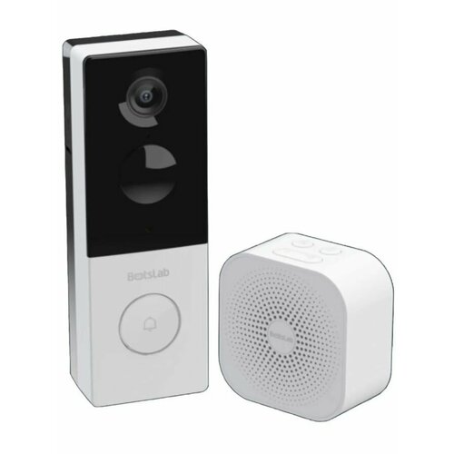 Умный видеозвонок Botslab Video Doorbell, белый