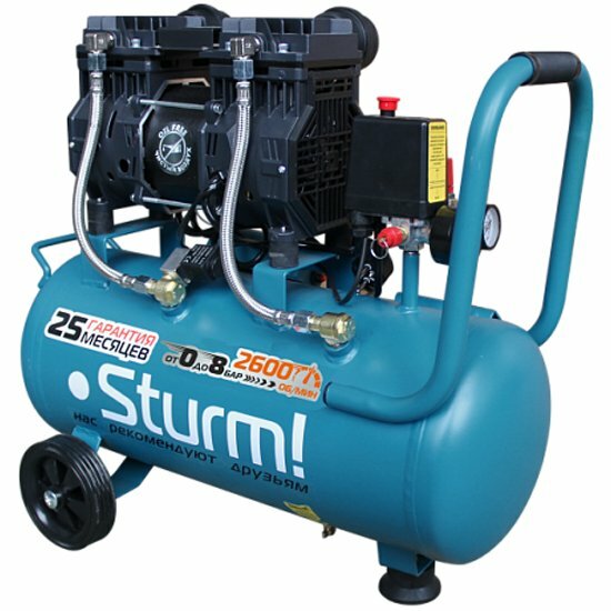 Компрессор Sturm! AC93250OL малошумный