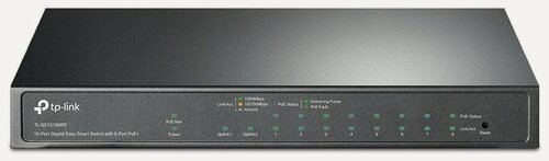 Изображение товара Коммутатор TP-Link TL-SG1210MPE (L2) 10x1Гбит/с 1xКомбо(1000BASE-T/SFP) 8PoE+ 123W настраиваемый