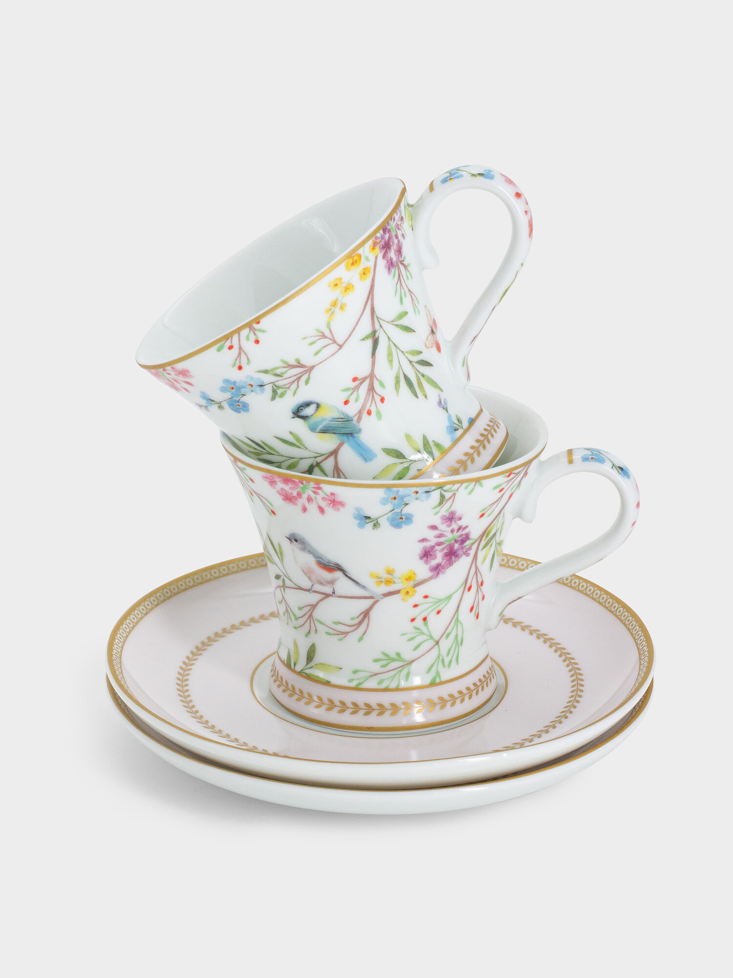 Набор чайный, 2 перс, 4 пр, Пение птиц — фото 1
