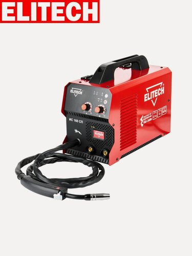 Изображение товара Сварочный инверторный полуавтомат ELITECH ДМ ИС 160 СП