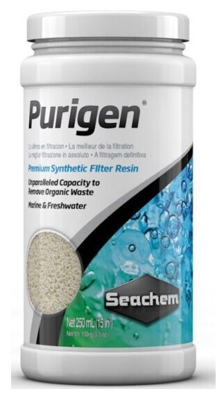 Наполнитель для аквариумных фильтров Seachem Purigen Удалитель органических загрязнений 250мл