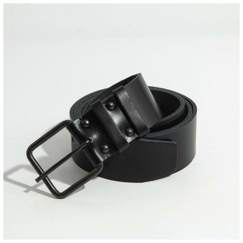 фото Ремень мужской, ширина 4,5 см, пряжка металл, цвет чёрный gorodok