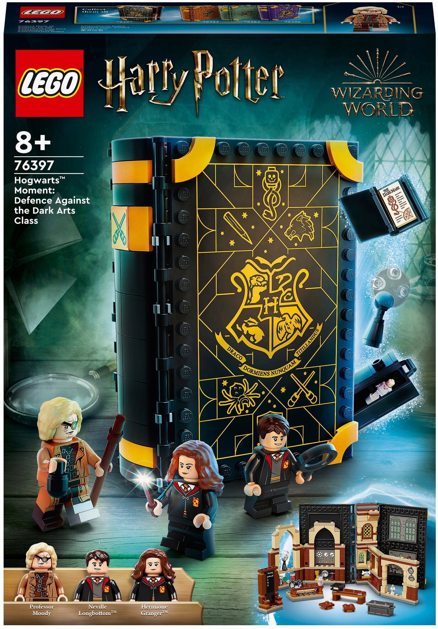 Конструктор LEGO Harry Potter 76397 Учёба в Хогвартсе: Урок защиты, 257 дет.