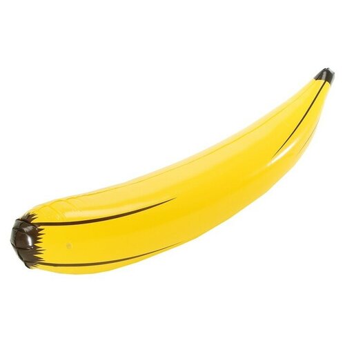 Игрушка надувная Банан надувной 180 см, цвет желтый лопатка мультидом улыбка цвет желтый