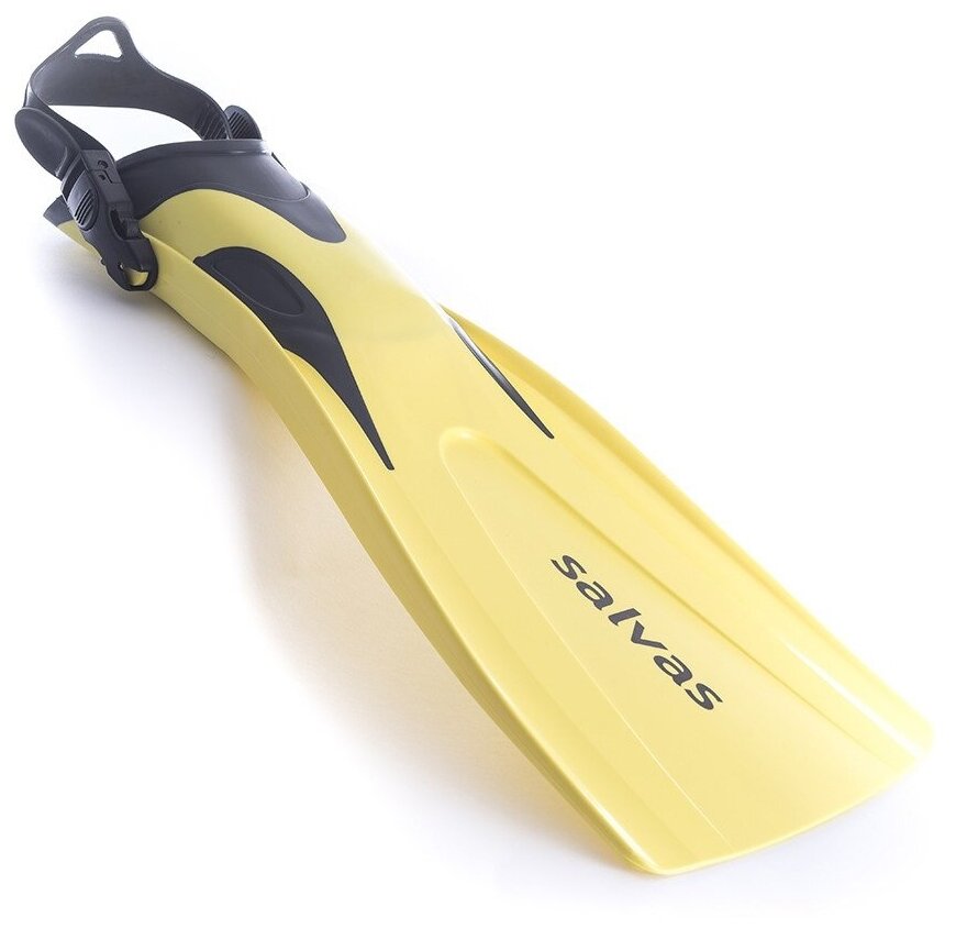 Ласты для плавания SALVAS Hazard Plus Fin BA160SMGGSTS, размер S/M, желтые