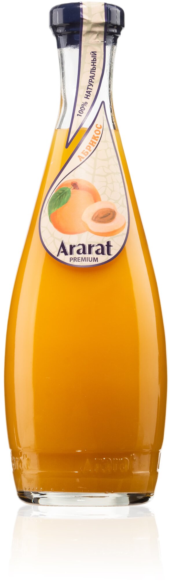 Абрикосовый нектар "Ararat Premium" 0,75 л. ст. - фотография № 1
