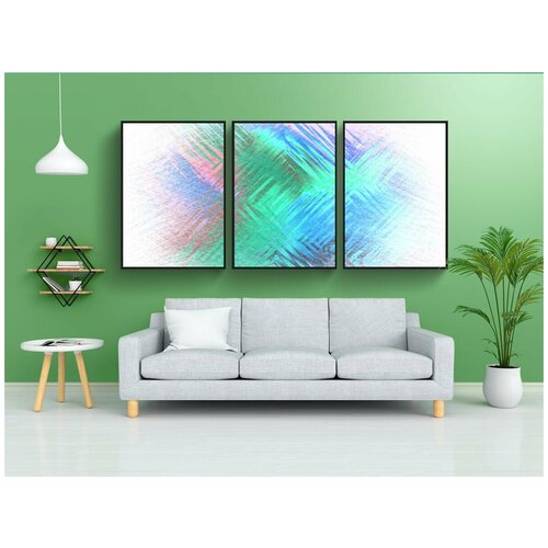 фото Набор модулных постеров для интерьера "задний план, абстрактный, фоны" 60x90 см. в тубусе, без рамки lotsprints