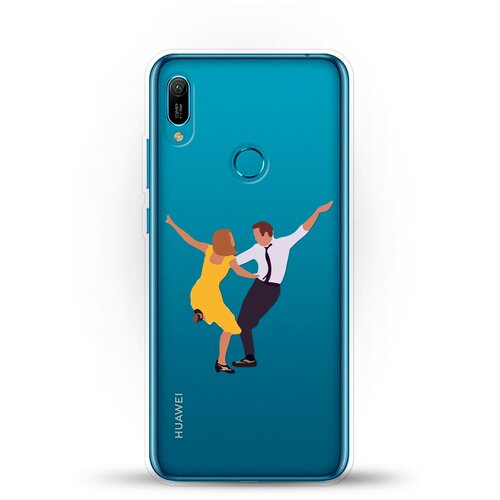 фото Силиконовый чехол миа и себастьян на huawei y6 (2019) andy & paul