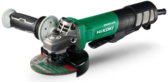 УШМ HIKOKI G13SB4 (G13SB4NSZ), 125 мм черный/зеленый