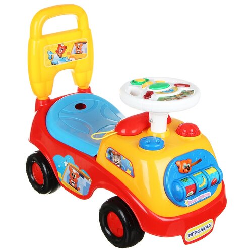 Каталка Толокар свет звук 2АА PP 51х21х24см игроленд 4039₽