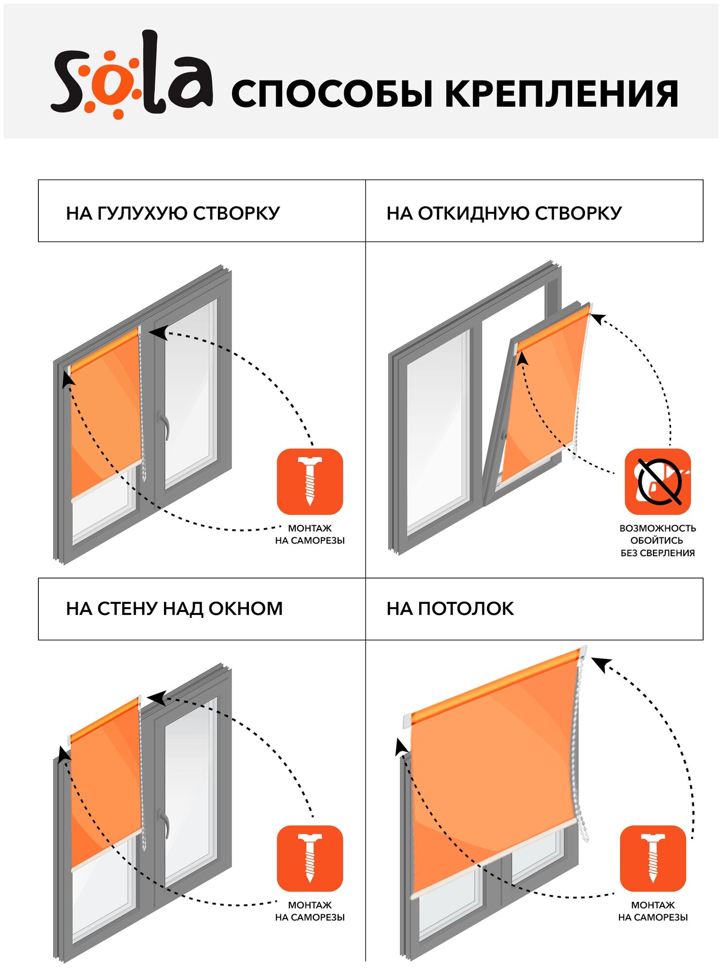 Рулонная штора с эффектом «день-ночь» Sola Стандарт, 68х160 см, Шоколадный - фотография № 6