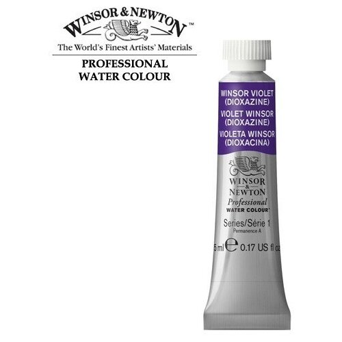 Акварель художественная Winsor&Newton Professional, 5мл, туба, №733 фиолетовый (диоксазин) ( Артикул 316605 )  - купить со скидкой