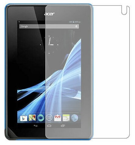 Acer Iconia Tab B1-A71 защитный экран Гидрогель Прозрачный (Силикон) 1 штука