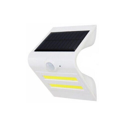 Солнечный светодиодный светильник HRS на стену (Белый)