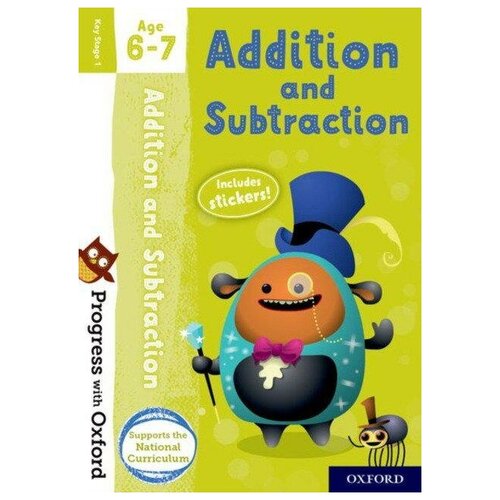 Clare Giles. Addition and Subtraction. Age 6-7. Progress with Oxford oral calculation question card 1 4 grade mathematics workbook elementary school students addition and subtraction livros books