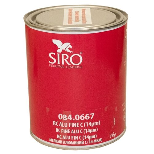 Колеровочная паста SIRO база BC (алюминий мелкий) металлик (C)