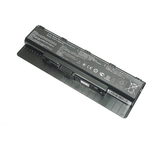 Аккумуляторная батарея iQZiP для ноутбука Asus N56VB N56VJ 5200mAh A32-N56 OEM черная клавиатура для ноутбука asus n56 n56v черная с белой подсветкой