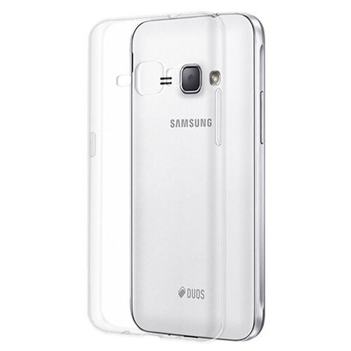 Силиконовый чехол для Samsung Galaxy J1 (2016) J120 прозрачный 1.0 мм