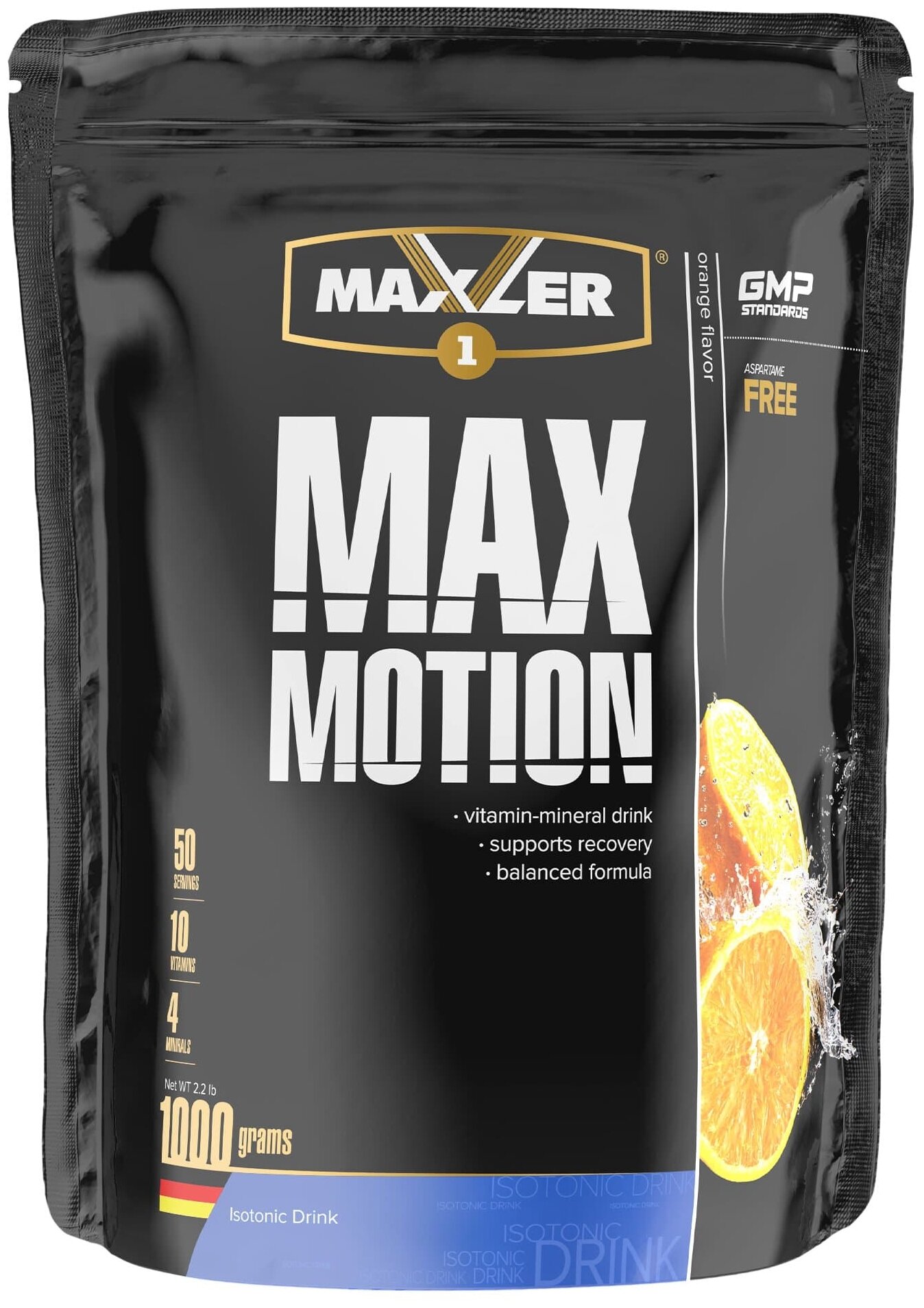 Maxler Max Motion (1000 гр) (апельсин)