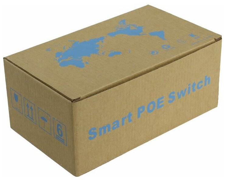 POE-коммутатор 8-канальный RJ45 UPLINK POE-A 144Вт ORIENT SWP-7508POE