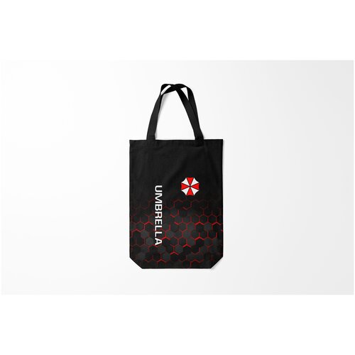 фото Сумка-шоппер / 31х42 см / геймерам / resident evil umbrella corp обитель зла burnettie