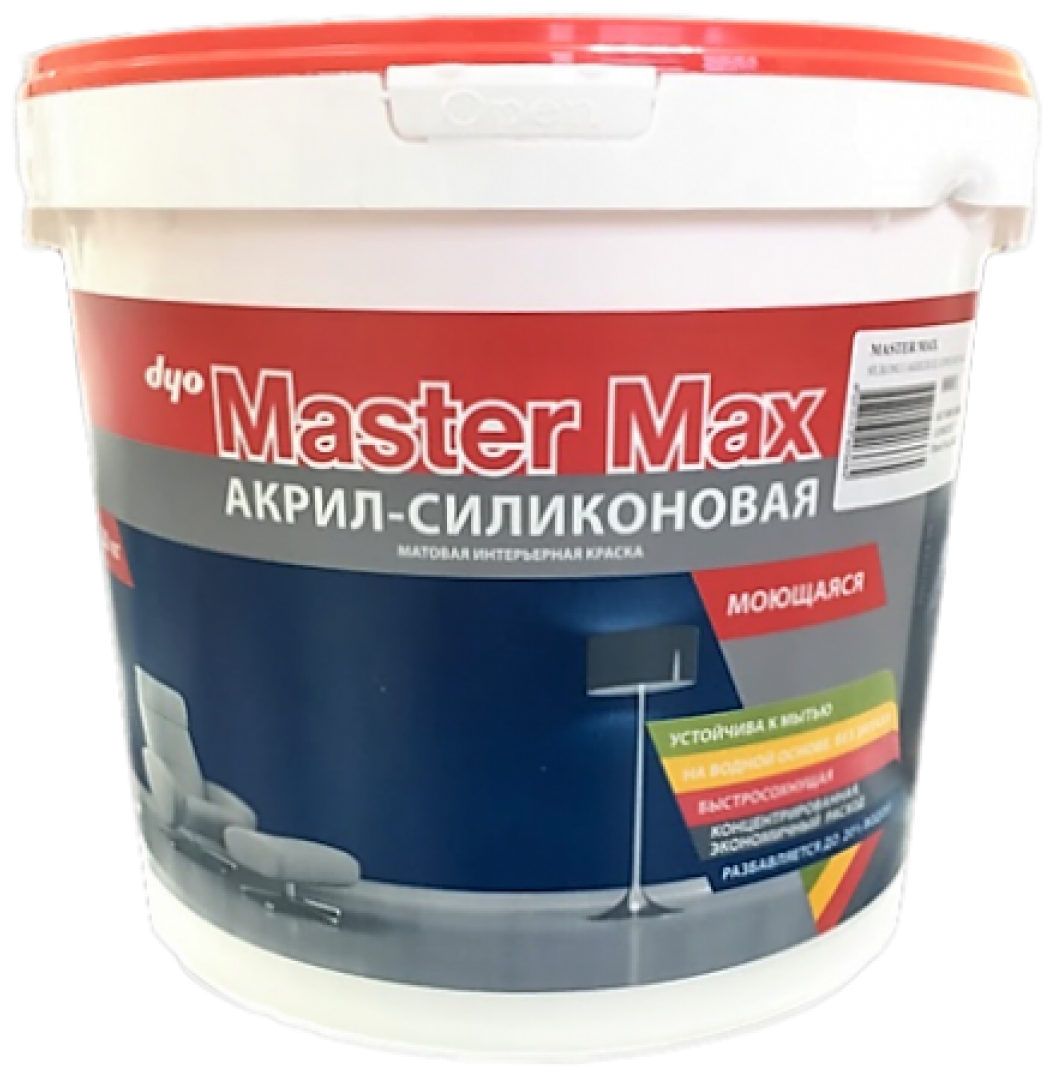 Краска силиконовая DYO Master Max Silicone