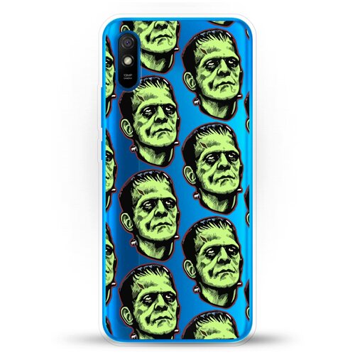 фото Силиконовый чехол чудовище на xiaomi redmi 9a andy & paul