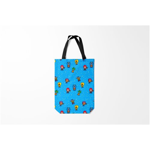 фото Сумка-шоппер / 31х42 см / геймерам / brawl stars burnettie