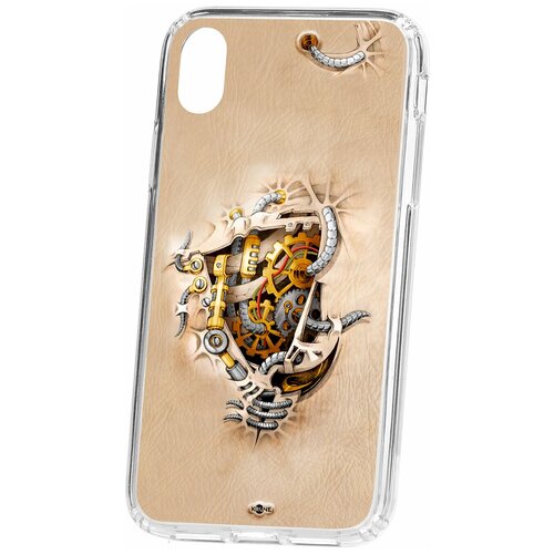 фото Чехол для apple iphone xr kruche print механизм / чехол для apple iphone / чехол с рисунком / чехол с принтом / чехол для айфон / бампер на айфон / чехол накладка для iphone / противоударная накладка для iphone / защита для iphone / защита на айфон / cиликоновый чехол для iphone / пластиковый чехол на iphone / защитный чехол для iphone кruче