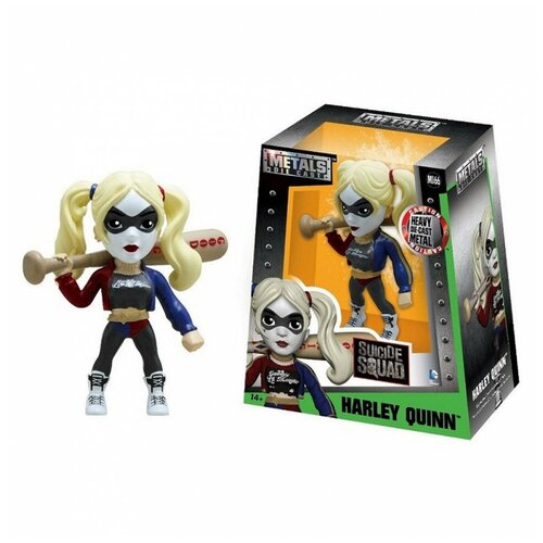 Фигурка металлическая Jada Harley Quinn Alt 10 см фигурка утка tubbz dc отряд самоубийц бладспорт