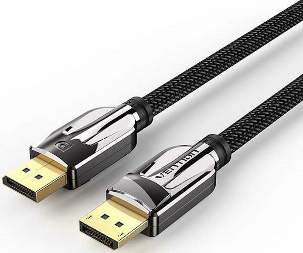 Кабель DisplayPort 3м Vention HCABI круглый черный