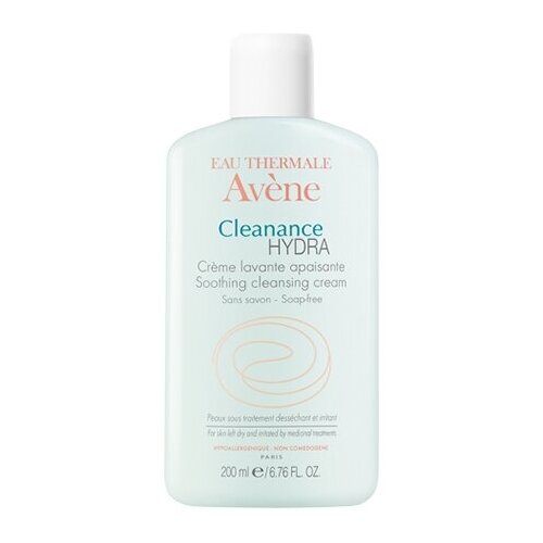 AVENE Клинанс гидра Очищающий успокаивающий крем для проблемной кожи, 200 мл