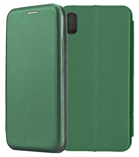 Чехол-книжка Fashion Case для Apple iPhone XR зеленый