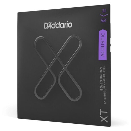 Струны для акустической гитары D'ADDARIO XTABR1152 d addario xtabr1256 струны для акустической гитары