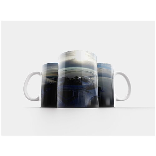 фото Кружка "зима, снег, пейзаж" 320 мл lotsprints