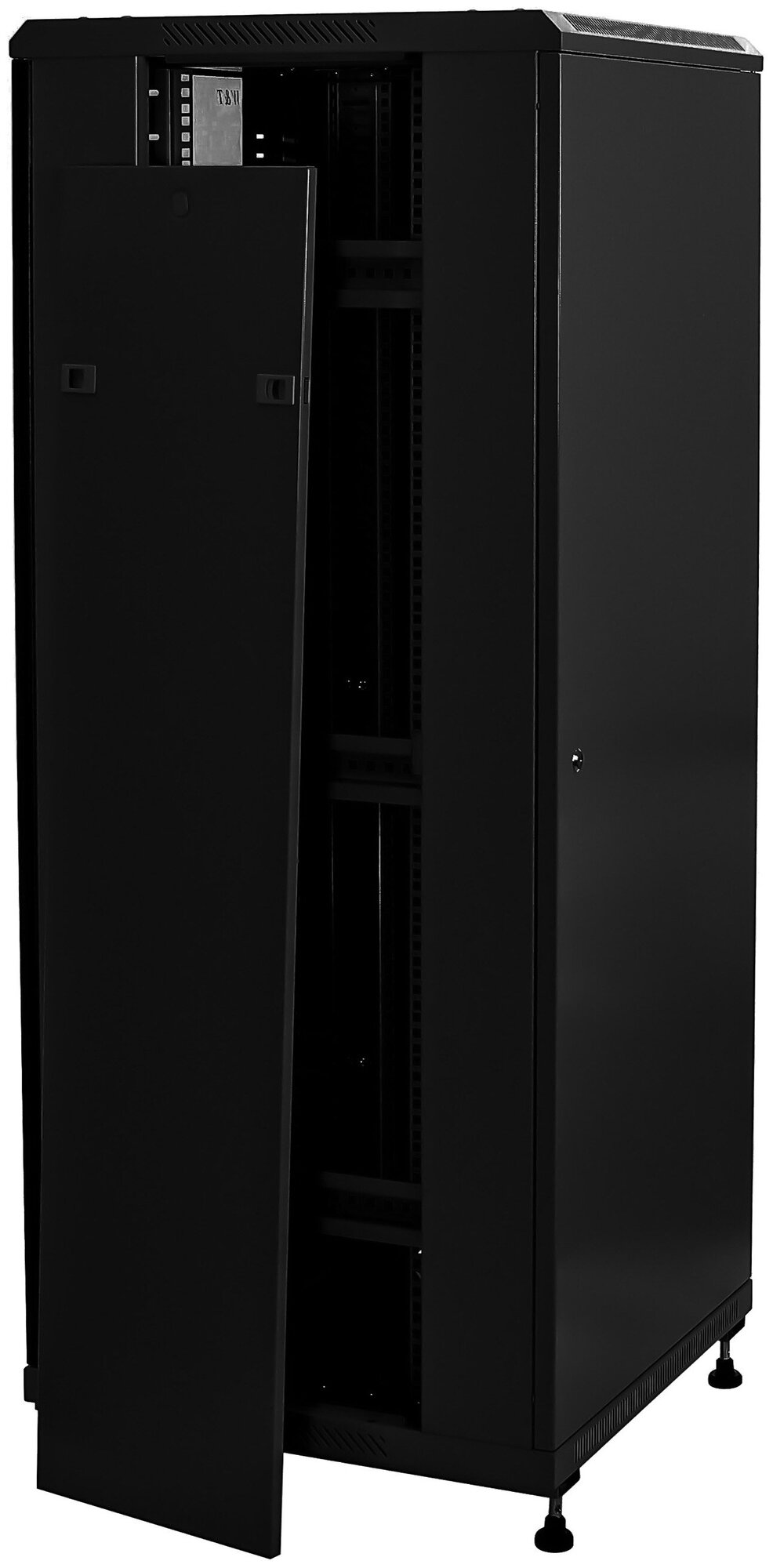 Шкаф 32U 600x800 19 дюймов телекоммуникационный серверный черный B326080BWTWOF