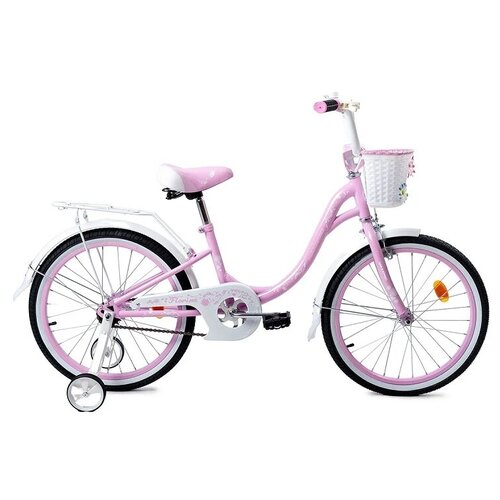фото Велосипед florina 20" розово-белый maxxpro